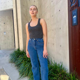 Coffee Date | Mid Wash Blue