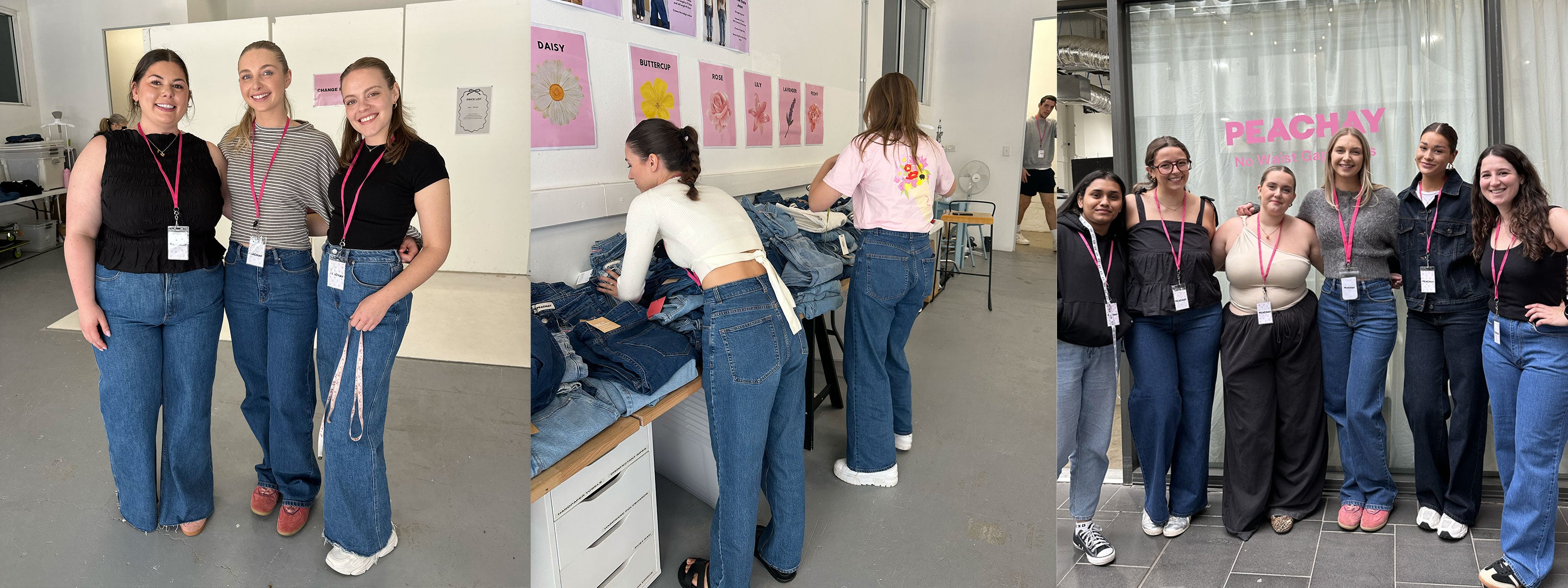 Try our jeans on in person