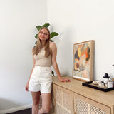 Olivia shorts | White